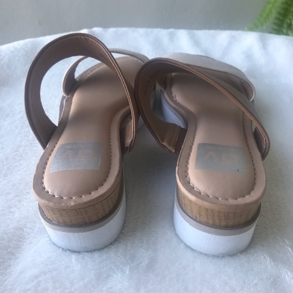 DV Dolce Vita Nilo Platform Double strap slides Slip on sandal size 6 NW… - Picture 4 of 9